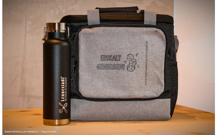 Isolierflasche und Kühltasche