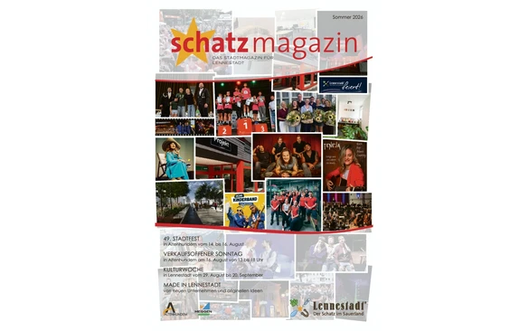 Titel Schatzmagazin Sommer 2026 Titel Schatzmagazin Sommer 2026