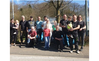 Tag der Sauberkeit Dorfgemeinschaft Trockenbrück 2025