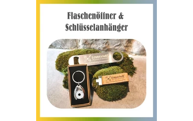 Flaschenöffner und Schlüsselanhänger