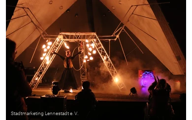 Action-/Feuershow (2)