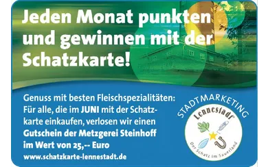Monatsgewinnspiel Schatzkarte
