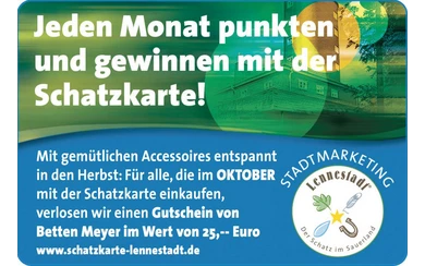 Monatsgewinnspiel Schatzkarte