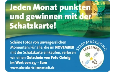 Monatsgewinnspiel Schatzkarte