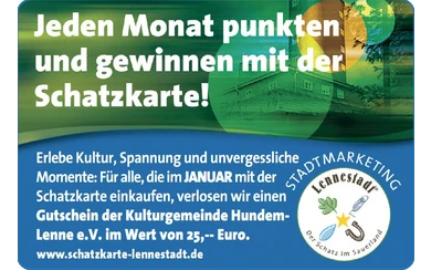 Monatsgewinnspiel Schatzkarte