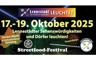Kachel Lennestadt leuchtet