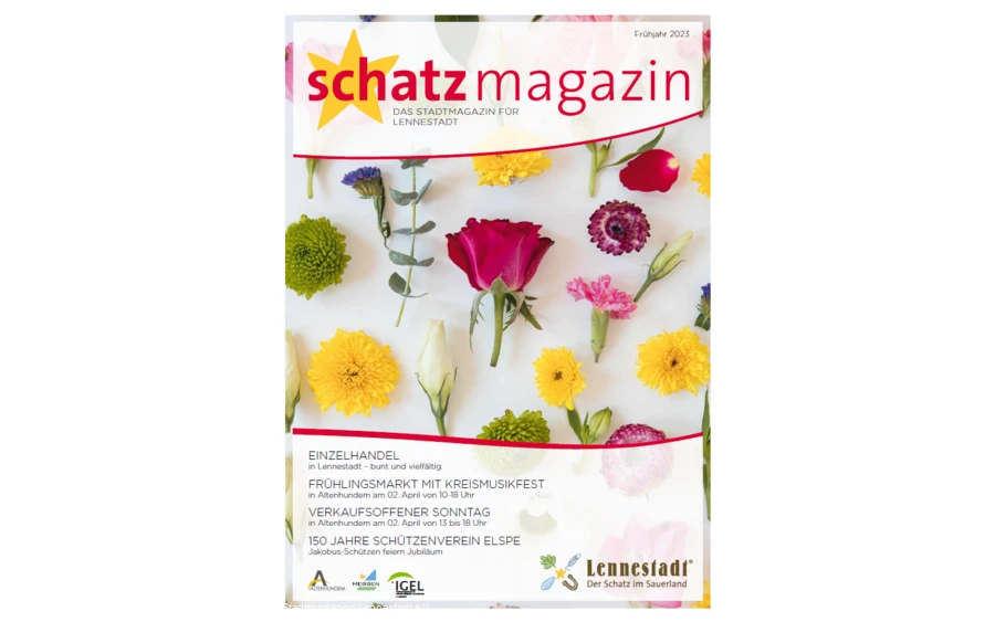 Schatzmagazin Cover Frühjahr 23 Schatzmagazin Cover Frühjahr 23
