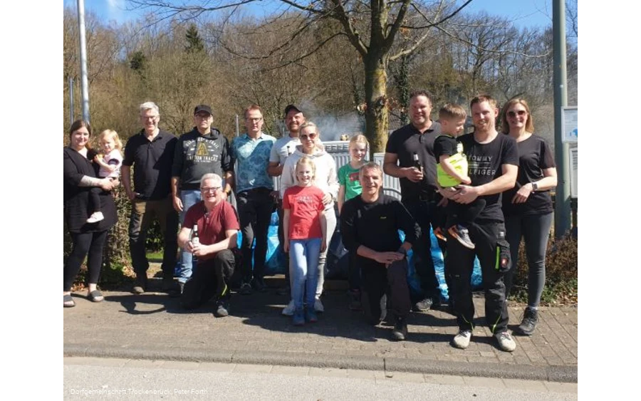 Tag der Sauberkeit Dorfgemeinschaft Trockenbrück 2025