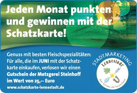 Monatsgewinnspiel Schatzkarte