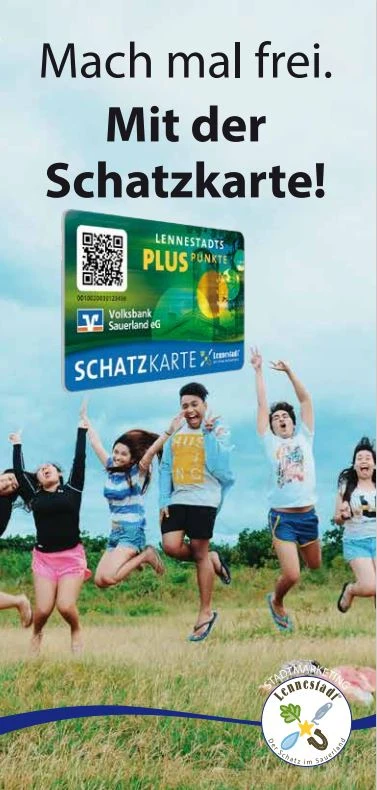 Flyer Freizeitpartner Schatzkarte
