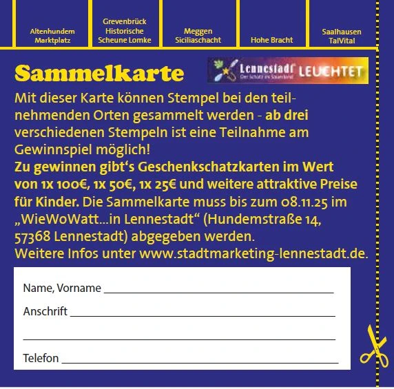 Sammelkarte 2025