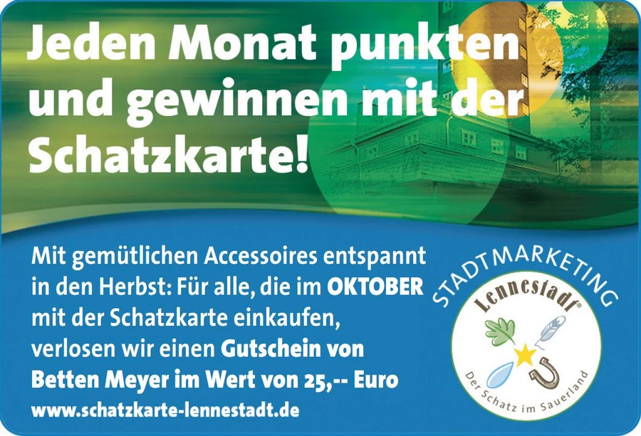 Monatsgewinnspiel Schatzkarte