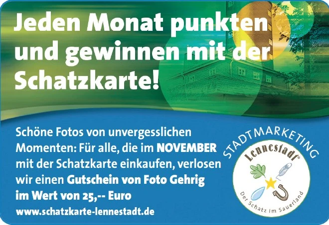 Monatsgewinnspiel Schatzkarte