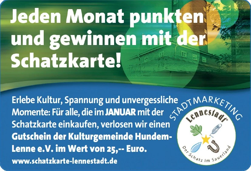 Monatsgewinnspiel Schatzkarte