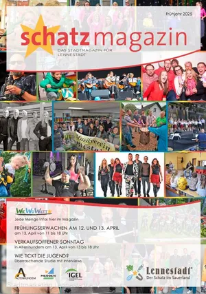 Cover Schatzmagazin Frühjahr 2025