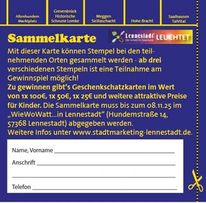 Sammelkarte 2025