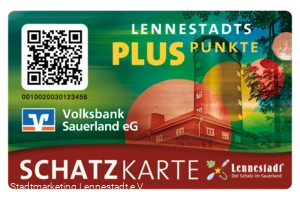 Geschenk-Schatzkarte gerade