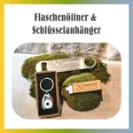 Flaschenöffner und Schlüsselanhänger