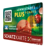 Geschenk-Schatzkarte schief